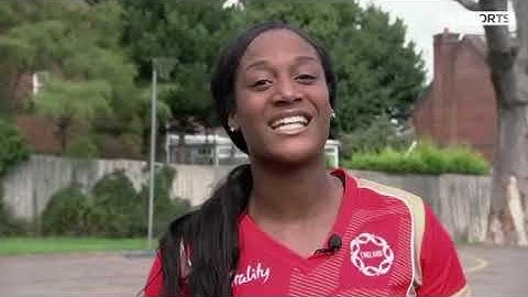 Netball | Footwork Drill for Beginners using a hoola hoop