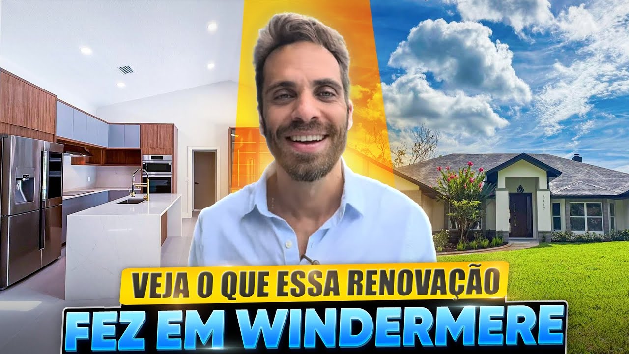 Casa em Windermere Passou por Reforma Total - Confira Cada Detalhe!
