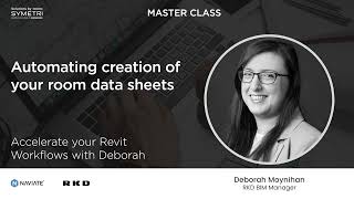 Automating creation of your room data sheets