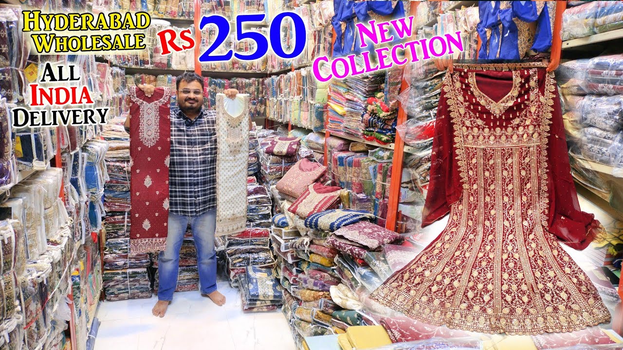 Hyderabad Wholesale Fancy Suits Offer Price { Rs.250 } All India Delivery🚚 || J.k. Textile ||