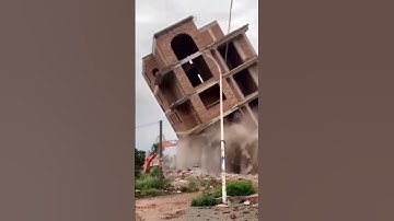 Buildings Falling Like Dominoes – Insane Demolition Power!