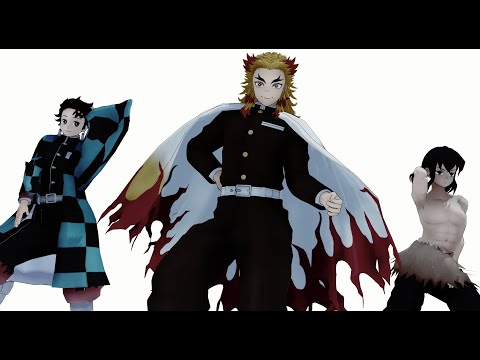【鬼滅のMMD】OH MY JULIET !【煉獄杏寿郎・炭治郎・伊之介】