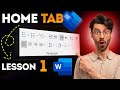 Full home tab tutorial || urdu/hindi || msword