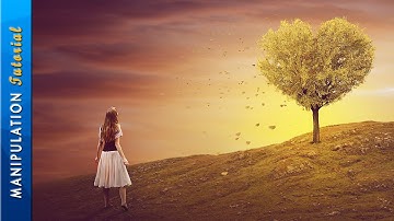 Photo Manipulation Tutorial - Tree Of Heart - Photoshop CC Tutorial
