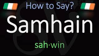 How to Pronounce Samhain? (CORRECTLY) Meaning & Pronunciation