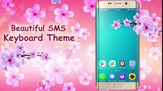 Beautiful SMS Keyboard Theme batch Free DIY ! screenshot 4