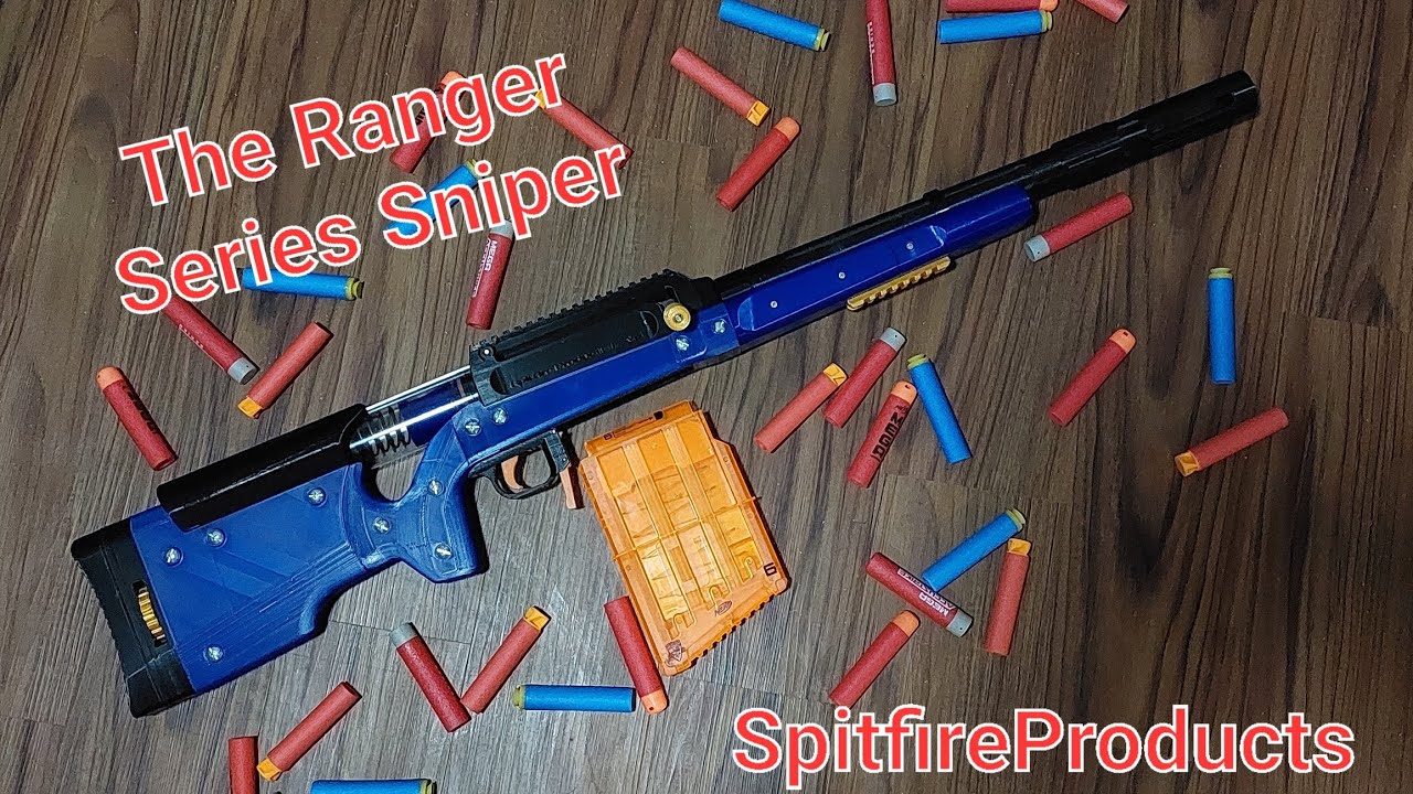 Mega Sniper Rifle, Ranger Series, 3D Printed BEAST