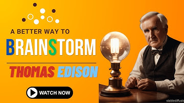 Thomas Edison – 1,000 Failures Before Success | The Lightbulb Story of Never Giving Up