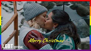 Dani and Amelia "Can I kiss you?" Friends & Family Christmas - Best Lesbian Movies @LGBTOFFICIAL1