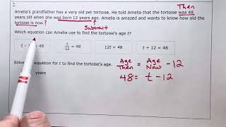 Solve One-Step & Two-Step Linear Equations: Word Problems (Example 2)