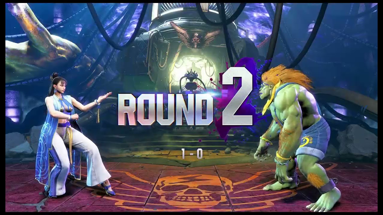 SF6 - earthwormJim (Chun-Li) vs tidussatomi (Blanka)