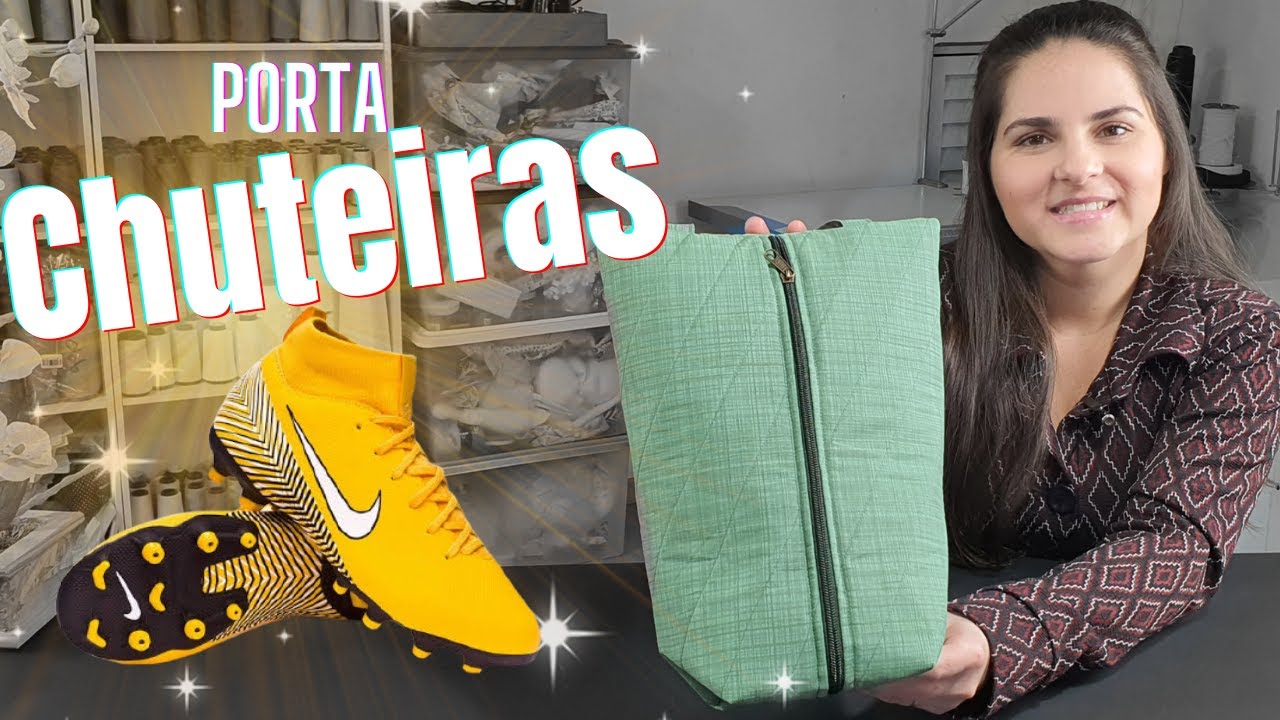 Faça uma Necessaire Masculina - Porta Chuteiras