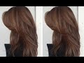 How to Long Multi Layer Cut &amp; Butterfly Haircut Tutorial for women | Hair Cutting Techniques