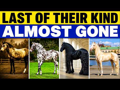 31 Rare Horse Breeds on the Brink of Extinction