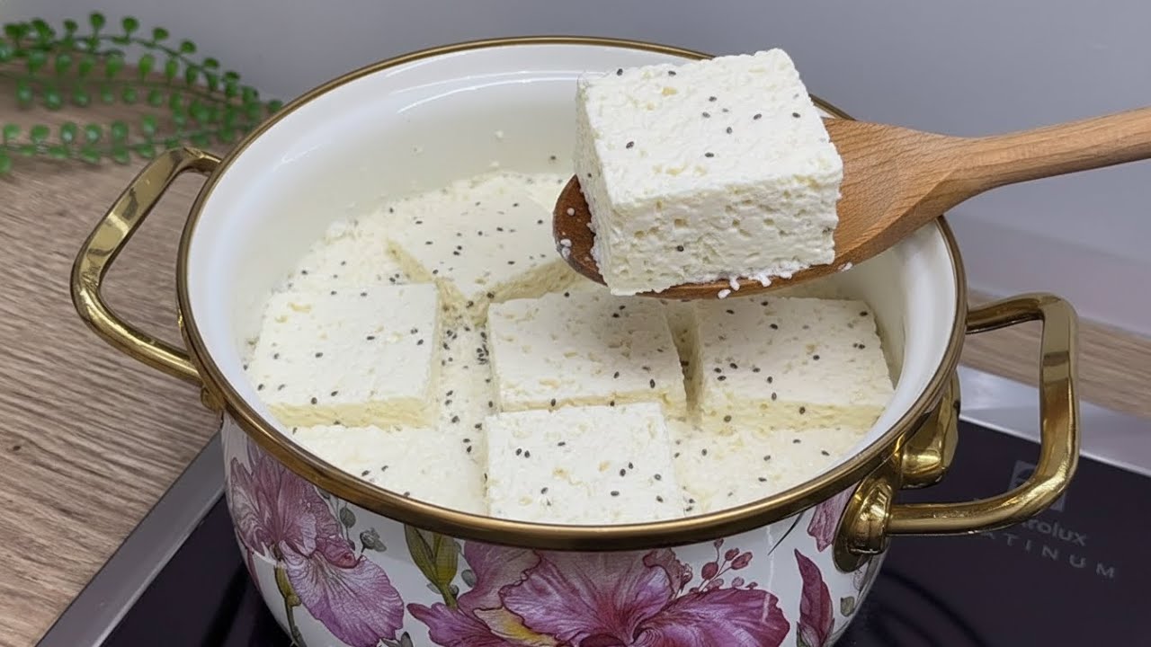 1 кг сыра из 1 литра молока — я больше никогда не покупаю его в магазине!