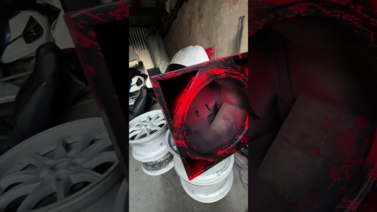 Автозвук короба Custom paint