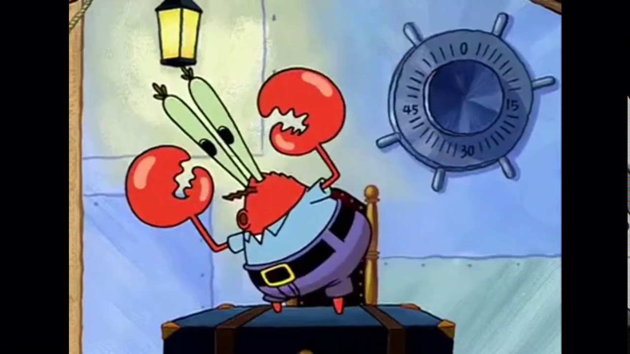 SpongeBob SquarePantsmr krabs dancing YouTube