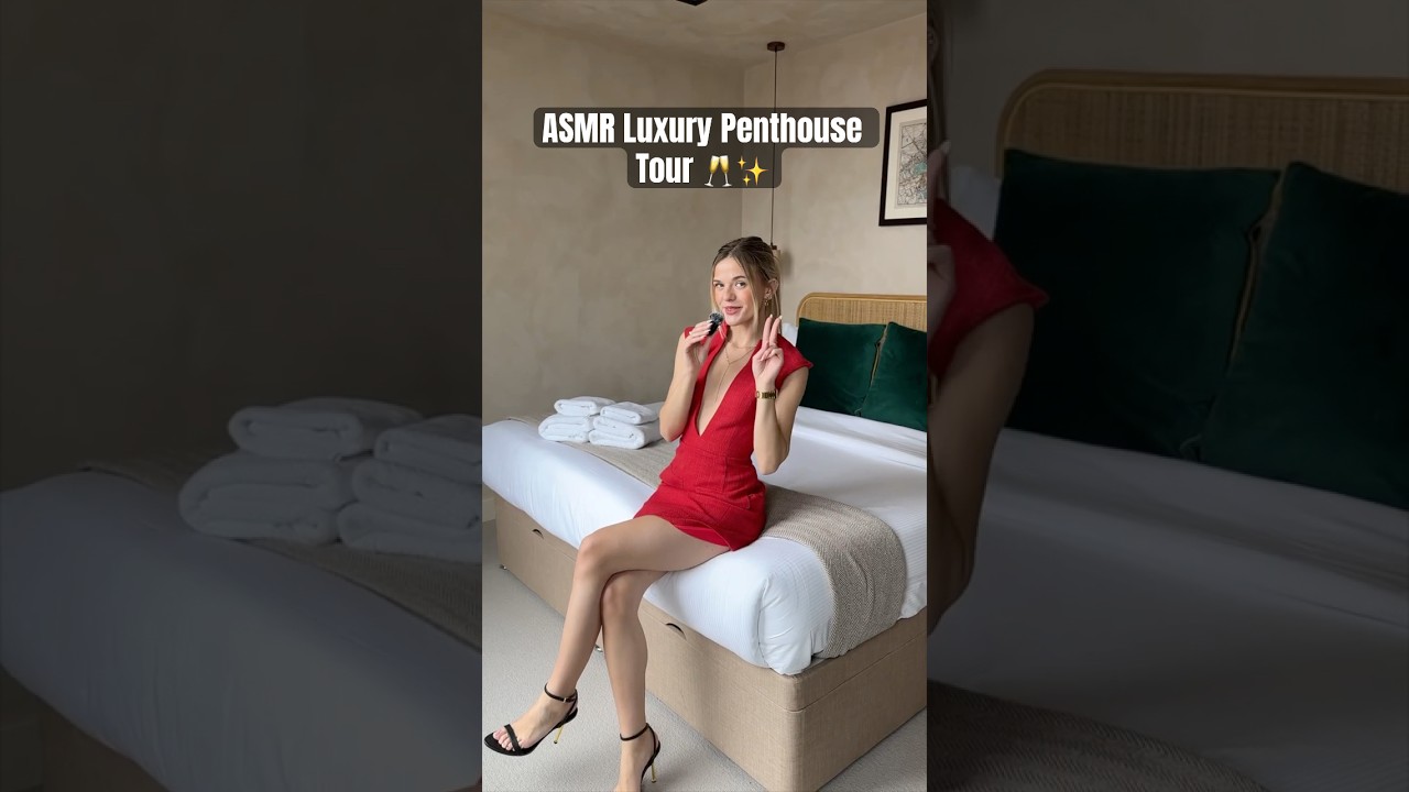 #asmr Luxury Penthouse Tour 🥂✨ #asmrsounds #asmrvideo #housetour #london #luxury #realestate