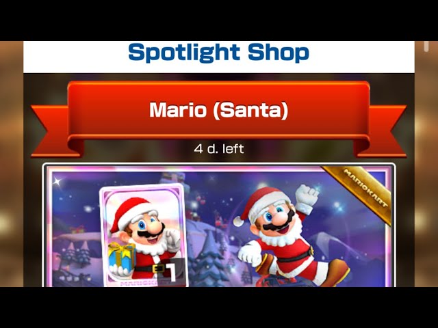 DATAMINE] Holiday 2022 Spotlight Shop : r/MarioKartTour