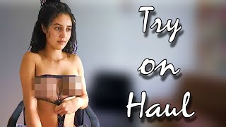 4K Transparent Haul With Jenny Taborda Sheer Lingerie Lingerine Haul