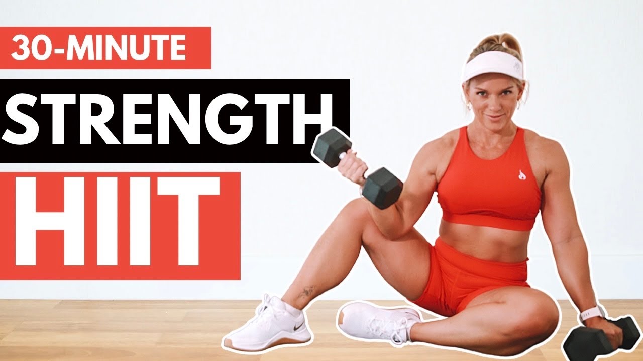Simple 30 Minute Hiit Workout With Weights No Repeat for Push Pull Legs