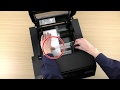 Loading Roll Paper in the Printer (CW-C6000/CW-C6500 Auto Cutter Model)