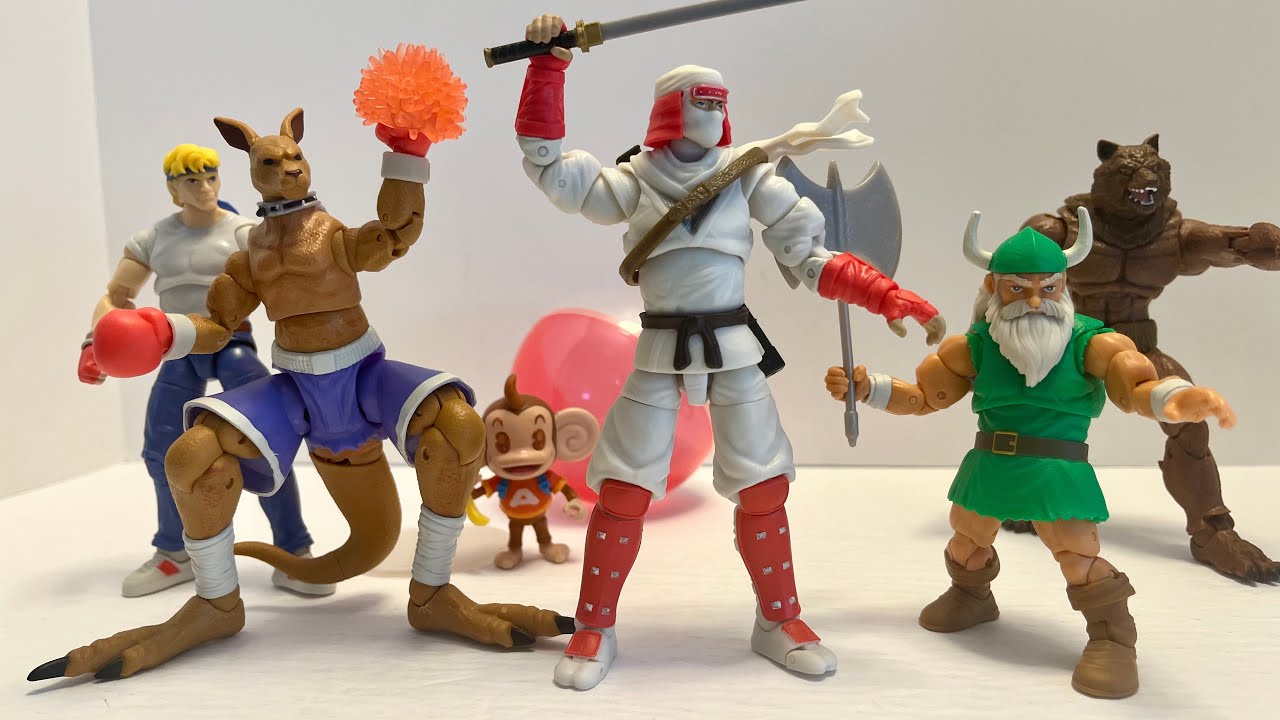 NEW Sega Figures OUT NOW!!! Shinobi, Golden Axe, Streets of Rage and More!