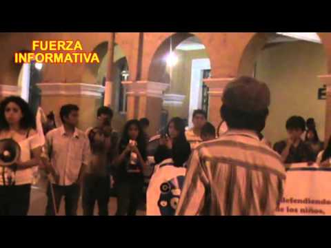 JOVENES IQUEÑOS MARCHARON EN CONTRA DE LEY PULPIN