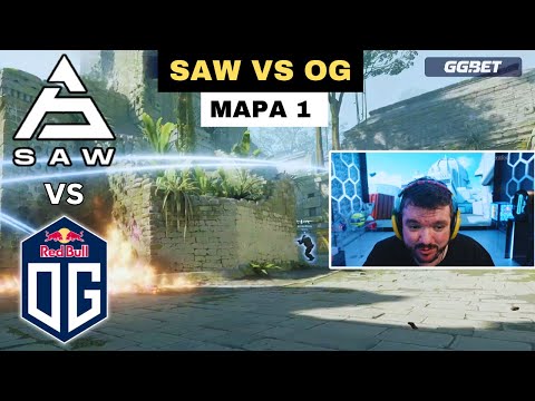 SEMI FINAL!🔥SAW VS OG - Blast Premier Spring Showdown 2024 (Mapa 1)