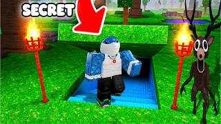 EN GİZLİ BASEYİ YAPTIM!!! KİMSE BURASINI BİLMİYOR??? - Roblox Ormanda 99 Gece