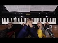 【演練】No.6 - Love Story(6hands Piano)【team刀鍵弾舞】