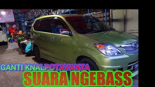 DEEP BASS RACING CAR EXHAUST, SMOOTH SOUND, REPLACING AVANZA EXHAUST WITH HKS OVAL MUFFLER