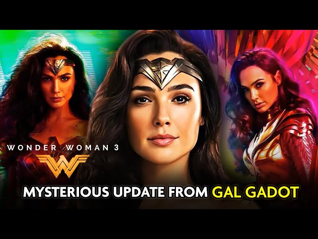 Jay.. no X: Gal Gadot as Wonder Woman.  / X