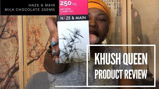PRODUCT REVIEW - Haze & Main - 250mg - Milk Chocolate bar - 1st Time Users - Newbies