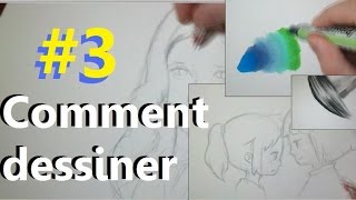 ⁣Comment dessiner [Episode #3] Cheveux, visages, Promarker ..