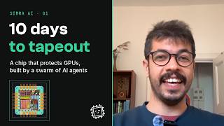 Application to tape-out in 10 days with a swarm of AI agents designing a chip: G1 walkthrough