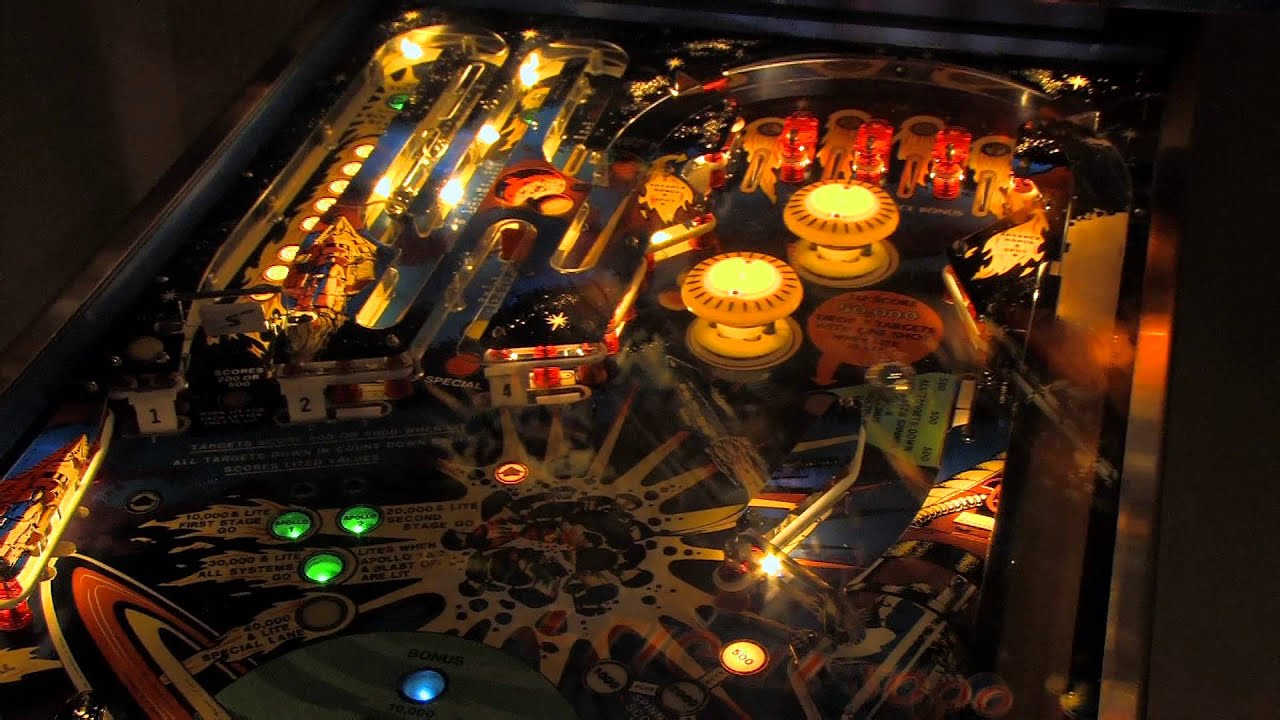 Flight 2000 1980 Flight 2000 Pinball by Stern - gameplay muticamera edit - YouTube
