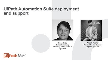 UiPath Automation Suite deployment and support