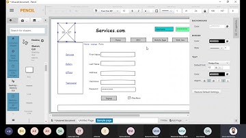 How to use Pencil tool for wireframes?