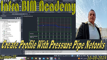 Lecture-38 Create Profile to pressure Network Infra Bim Academy