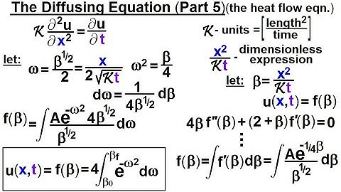 Math: Partial Differential Eqn. - Ch.1: Introduction (42 of 42) The Diffusion Equn (Part 5 of 5)