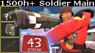 The Ultimate Air Strike1500 Hours Soldier Main Tf2 Gameplay