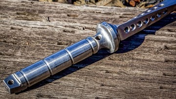 Making Jagdkommando Knife without a lathe or CNC machine Part 2