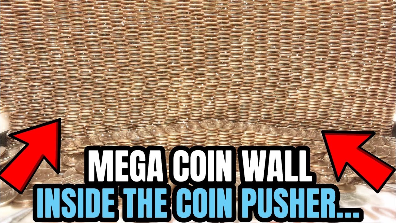 developing casino games MEGA COIN WALL… CRASHES DOWN INSIDE THE CASINO HIGH LIMIT QUARTER COIN PUSHER MACHINE MEGA JACKPOT!