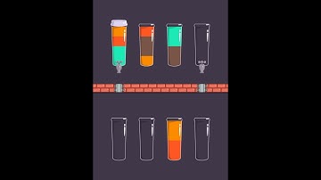 Cups - Water Sort Puzzle Level 70 Three stars