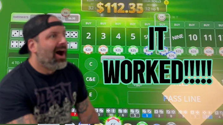 Testing A New Craps Strategy(And It Worked!!)