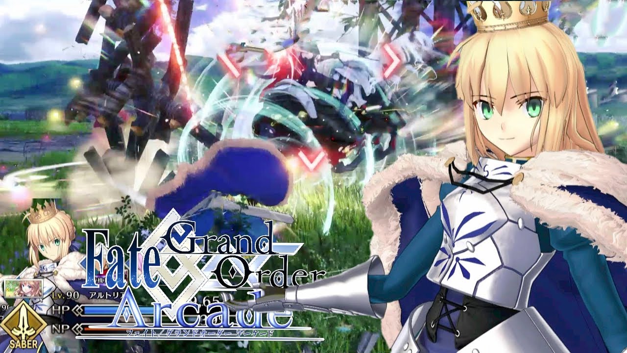Fate Grand Order Arcade 原点回帰の城門前 Fgoacはもうすぐ2周年 Artoria Fgoアーケード Youtube Fate Grand Order Arcade 原点回帰の城門前 Fgoacはもうすぐ2周年 Artoria Fgoアーケード Youtube