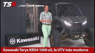 El Kawasakin TERYX KRX4 1000 eS SPECIAL EDITION la UTV más moderna de la marca