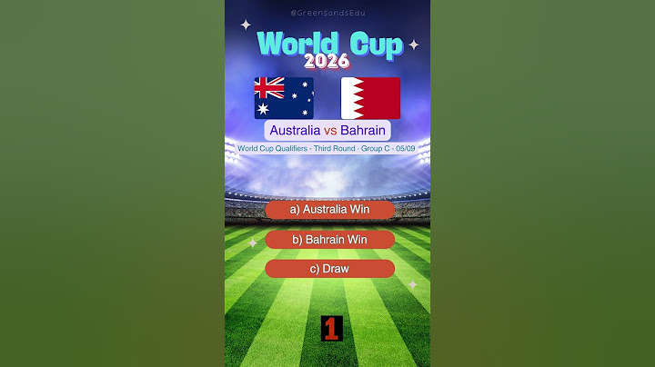 Australia vs Bahrain World Cup 2026 Qualifiers Prediction | Who Will Win? #match #prediction