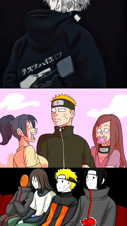 Naruto has gotten so popular lately,Naruto squad reaction #naruto #anime #reaction#parody#sasuke#fun